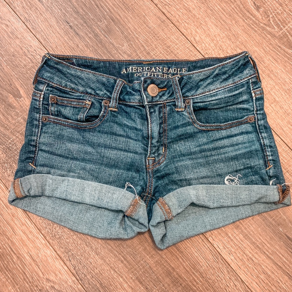 American eagle super stretch shorts